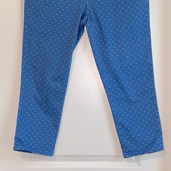Talbots Polka Dot Signature Slim Crop Jeans - Picture 4 of 9